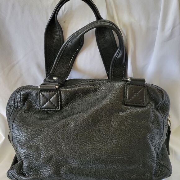 Michael Kors Y2K Black Leather Shoulder Bag Purse - Picture 2 of 8